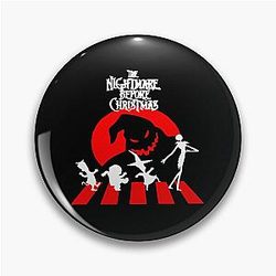 Nightmare Before Christmas Crossing  Pin
