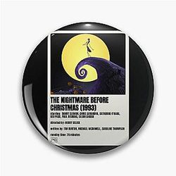 The Nightmare Before Christmas Movie Pin