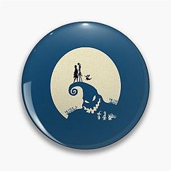 Nightmare Before Christmas T-ShirtNightmare love Pin