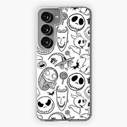 Nightmare before Christmas Pattern Samsung Galaxy Soft Case