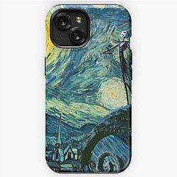The Starry Night - Nightmare before Christmas iPhone Tough Case