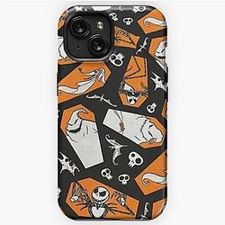 A nightmare before Christmas pattern iPhone Tough Case