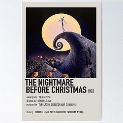 The nightmare before christmas Poster