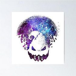 nightmare before christmas Nebula Poster