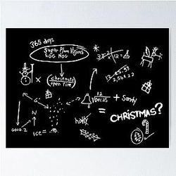 The nightmare before christmas equation Poster