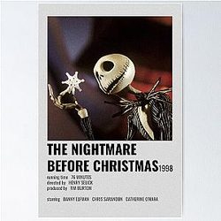 The nightmare before christmas  Poster