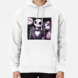 JACK & SALLY  "Enchanting Halloween Town: The Nightmare Before Christmas" Pullover Hoodie