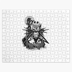 Nightmare Before Christmas Jack Night Scene Jigsaw Puzzle