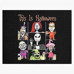 Nightmare Before Christmas This Is Halloween Jigsaw Puzzle