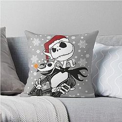 Jack Skellington - Nightmare Before Christmas Throw Pillow