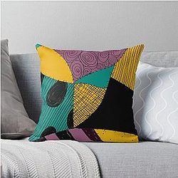Sally's dress. The Nightmare Before Christmas. Throw Pillow