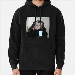 Nihachu Printed Hoodies - Fashion Pullover White Hoodie