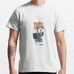Nihachu T-Shirts - Minecraft Skin  Classic T-Shirt RB0107