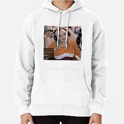Nihachu Printed Hoodies - Niki Nihachu Pullover White Hoodie