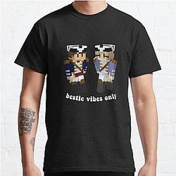 Nihachu T-Shirts - Wilbur Soot & Nihachu  Classic T-Shirt RB0107