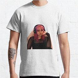 Nihachu T-Shirts - Niki Nihachu Pink Hair Classic T-Shirt RB0107