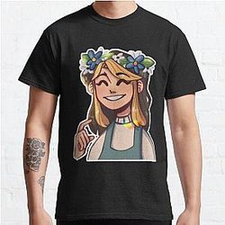 Nihachu Printed T-shirts - Casual Nihachu Unisex Graphic T-shirt