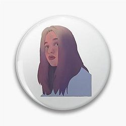 Nihachu Pins - Niki Nihachu Sticker Pin RB0107