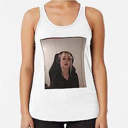Nihachu Tank Tops - Niki Nihachu Racerback Tank Top RB0107
