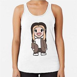 Nihachu Tank Tops - Niki Nihachu Racerback Tank Top RB0107