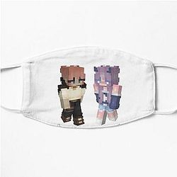 Nihachu Face Masks - Niki And Minx Mc Skins Flat Mask RB0107