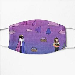 Nihachu Face Masks - Eret and Niki Design Flat Mask RB0107
