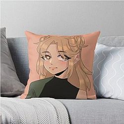 Nihachu Pillows - Niki Nihachu Fanart Throw Pillow RB0107
