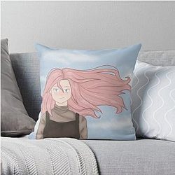 Nihachu Pillows - Niki/Nihachu Windy Day Throw Pillow RB0107