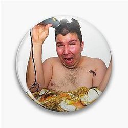 Nikocado Avocado Crying Meme Sticker Sticker Pin