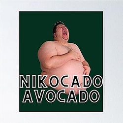 Nikocado Avocado for tiktok challenge lovers   Poster