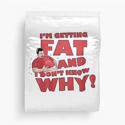 Nikocado Avocado I-m Getting Fat And Don-t Know Why! Duvet Cover