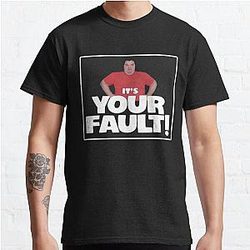 Nikocado Avocado - It-s Your Fault -Funny Unique Design   Classic T-Shirt