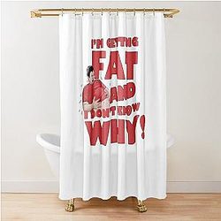 Nikocado Avocado I-m Getting Fat And Don-t Know Why! Shower Curtain
