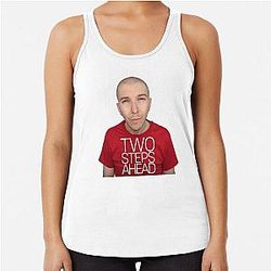 Nikocado Avocado - two steps ahead Racerback Tank Top