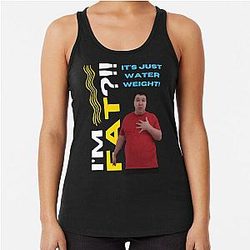 Nikocado Avocado it-s just water weight diet avocado  Racerback Tank Top