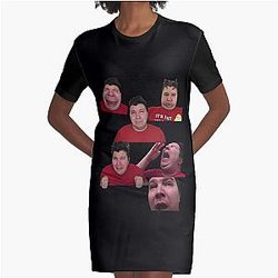 Nikocado Avocado               Graphic T-Shirt Dress