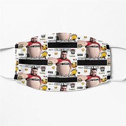nikocado avocado Flat Mask