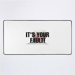 Nikocado Avocado - It-s Your Fault   Desk Mat