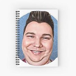 Nikocado avocado Spiral Notebook