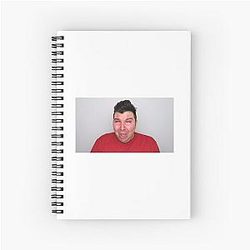 Nikocado Avocado crying Spiral Notebook