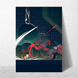 Nine Sols Warrior Graphic Nine Sols Posters