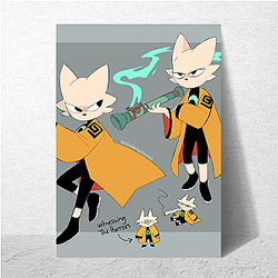 Nine Sols Post-Apocalyptic Fashion Nine Sols Posters