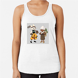 Nine Sols Spiritual Print Nine Sols Tank Tops