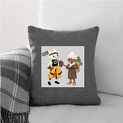 Nine Sols Spiritual Print Nine Sols Pillows Cover