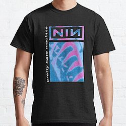 Vintage Pretty Hate Machine NIN Logo || 004 Classic T-Shirt RB0211