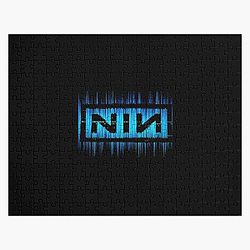 Dark Blue NIN Light Waves Jigsaw Puzzle RB0211