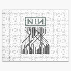 maximiser Nine Inch Nails band utilisée Jigsaw Puzzle RB0211