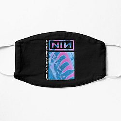 Vintage Pretty Hate Machine NIN Logo || 004 Flat Mask RB0211