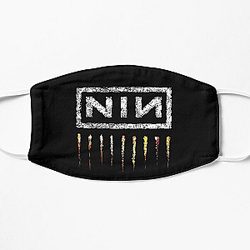 Classic Retro NIN Vintage Logo || 001 Flat Mask RB0211
