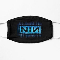 Dark Blue NIN Light Waves Flat Mask RB0211